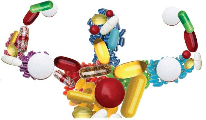 Vitamines pour augmenter la puissance chez les hommes.