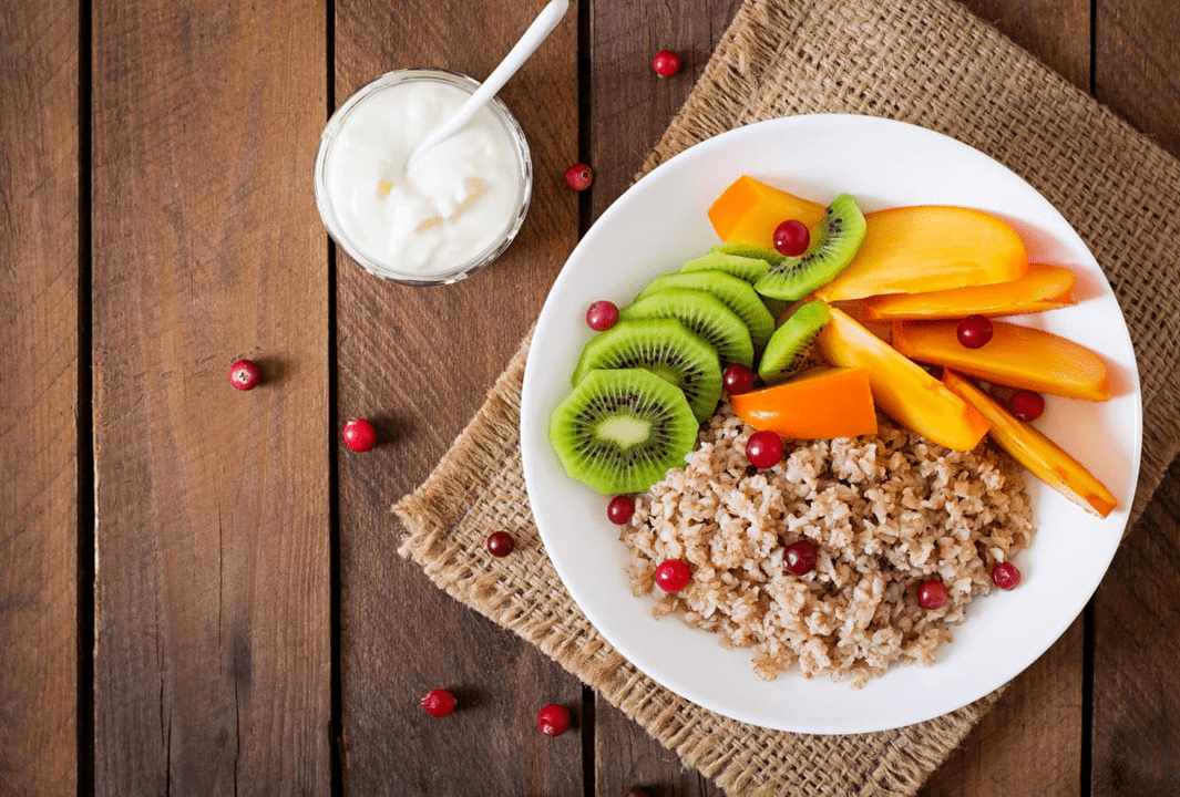 petit déjeuner sain pour les hommes